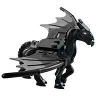 Lego kůň, černá (thestral03)